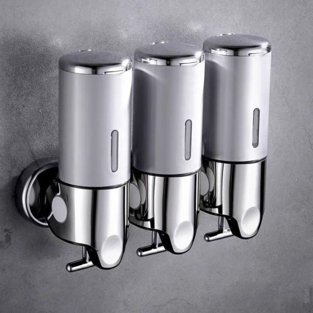 Bathroom Minimalist Wall Mounted Soap Dispenser Set | Modern Design