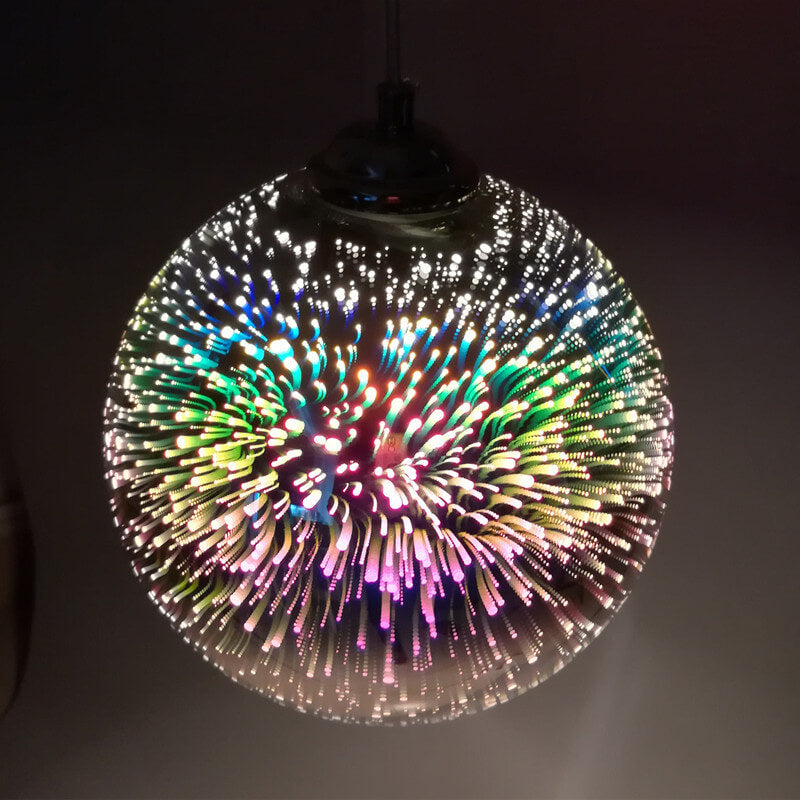 Pendant Light | Fireworks Globe Ceiling Fixture