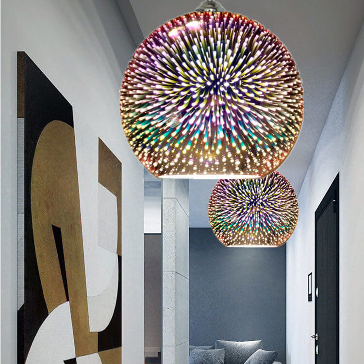 Pendant Light | Fireworks Globe Ceiling Fixture