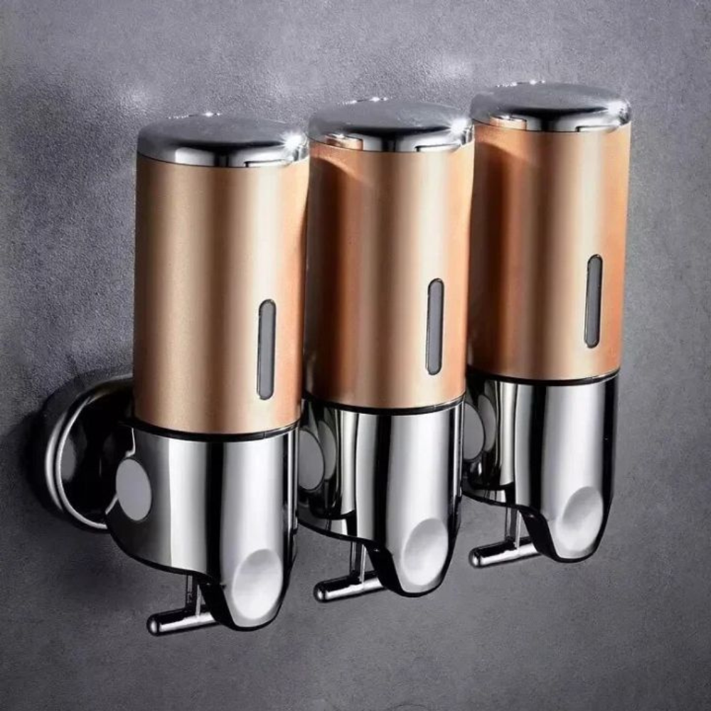 Bathroom Minimalist Wall Mounted Soap Dispenser Set | Modern Design