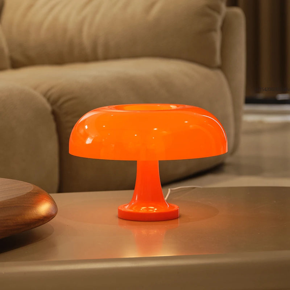 Modern Mushroom Table Lamp | Minimalist Decorative Light for Bedroom or Bedside