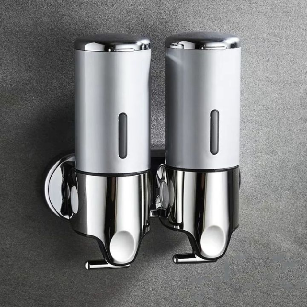 Bathroom Minimalist Wall Mounted Soap Dispenser Set | Modern Design