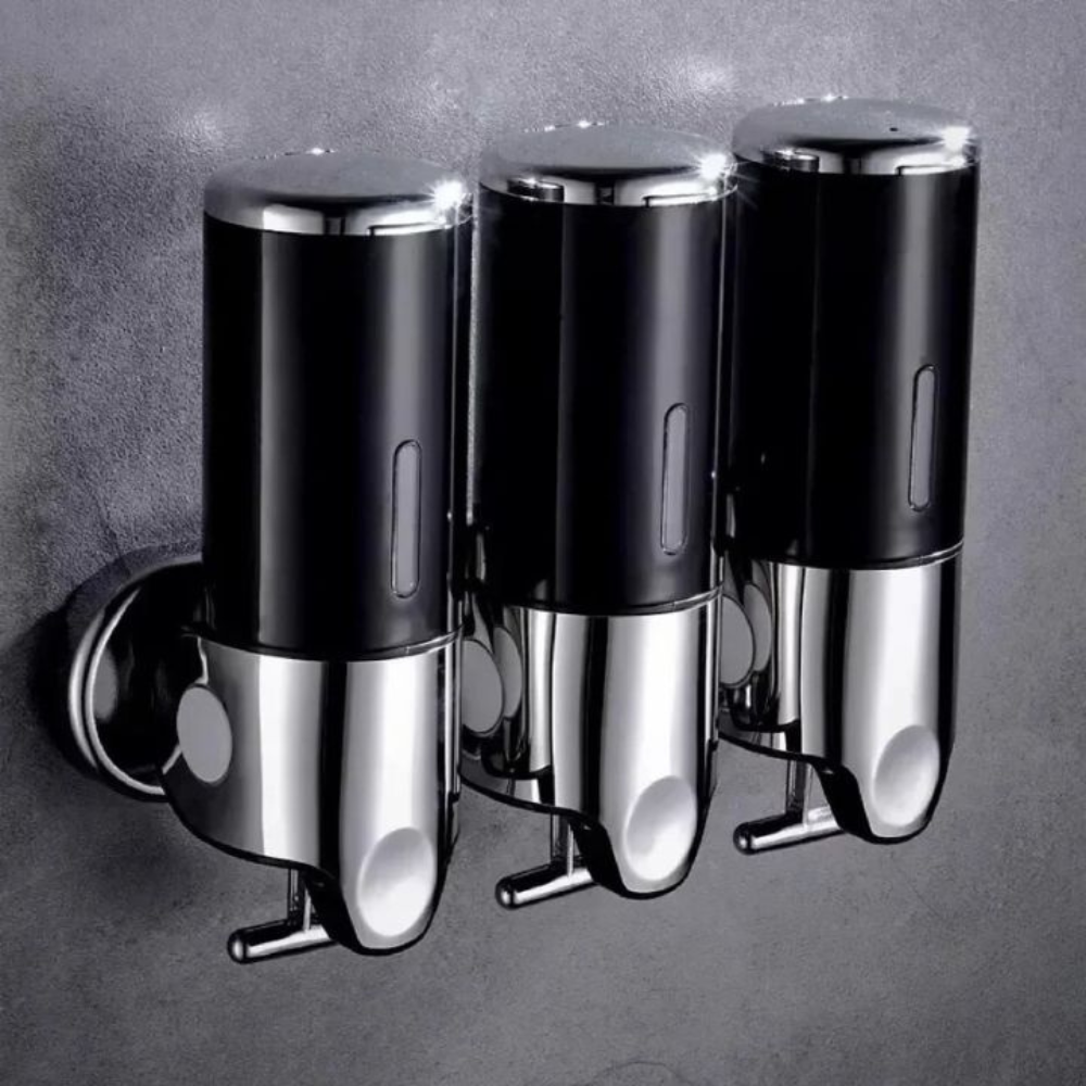 Bathroom Minimalist Wall Mounted Soap Dispenser Set | Modern Design