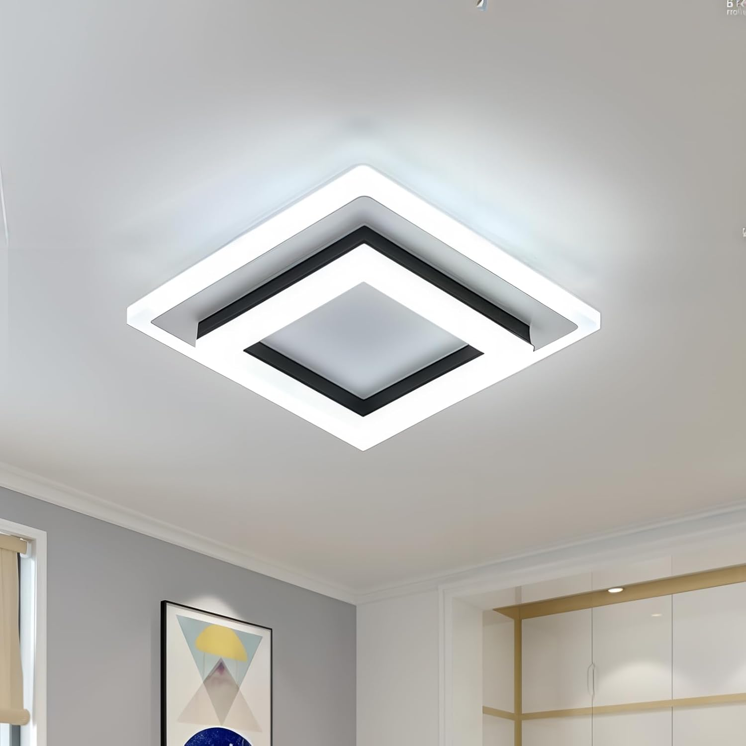 Ceiling Lights | Square Layered LED Fixture