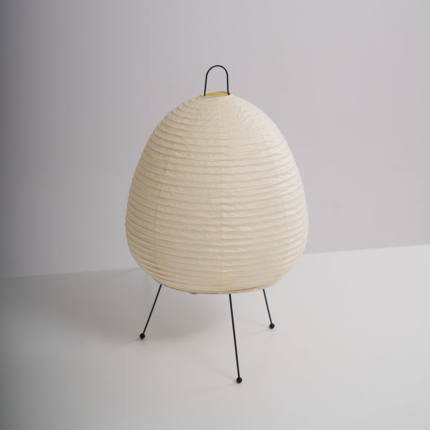 Table Lamp | Paper Shade Sculptural Table Light