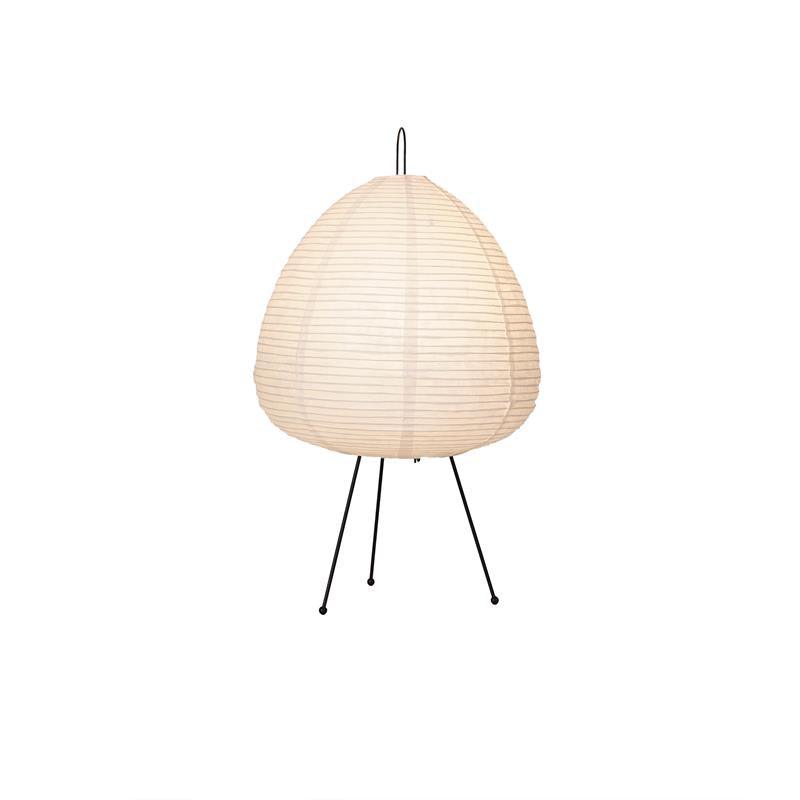 Table Lamp | Paper Shade Sculptural Table Light