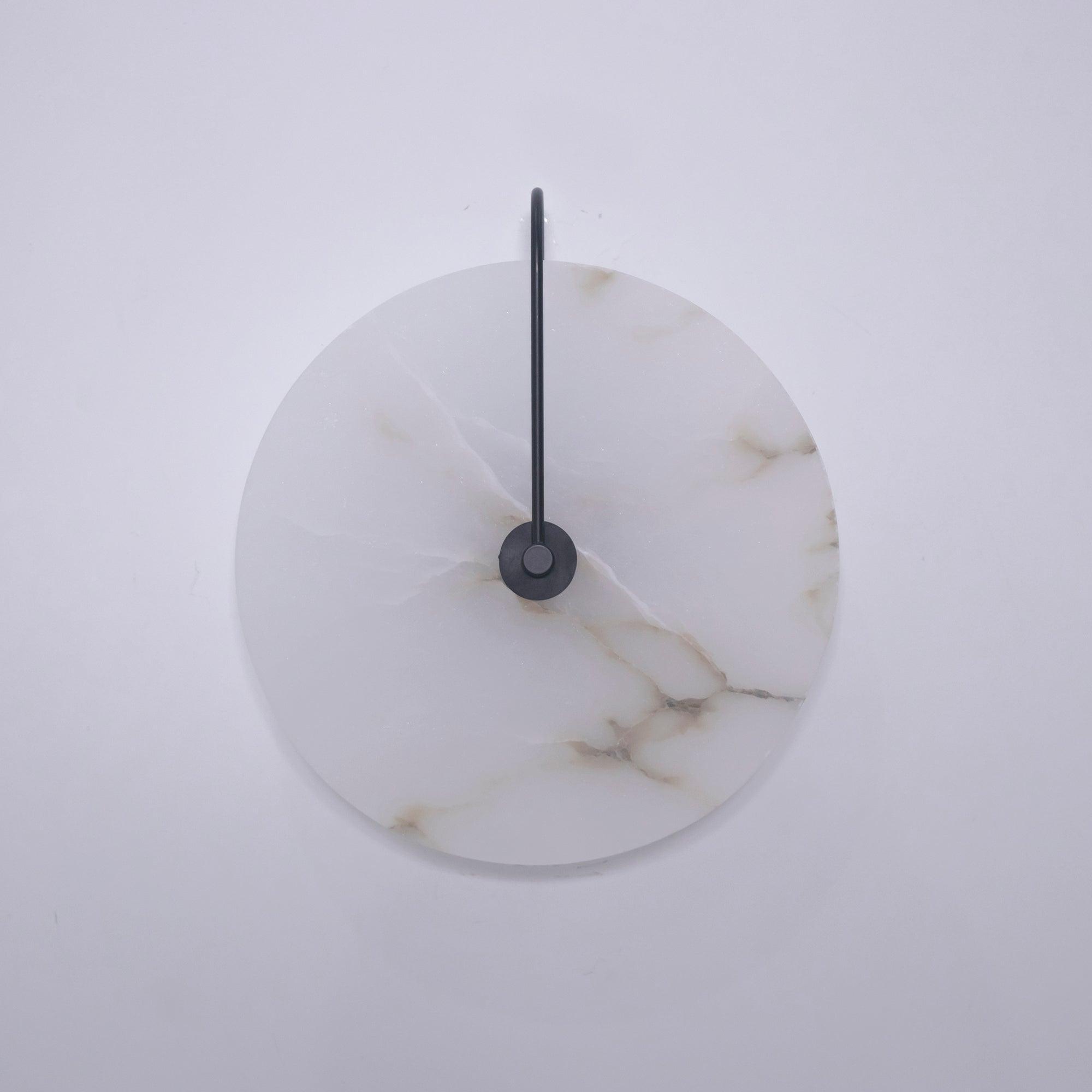 Wall Light Round | LED Alabaster Fixture