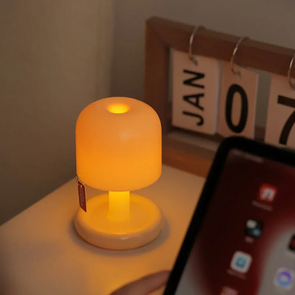 Table Lamp | LED Compact USB Rechargeable Lamp