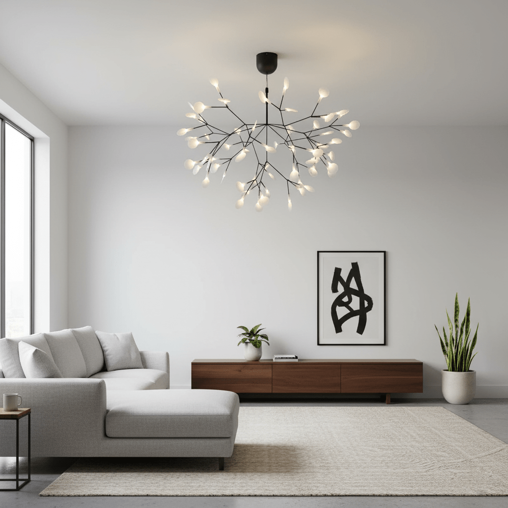 Branch-Inspired Chandelier | Multi-Head Ceiling Light