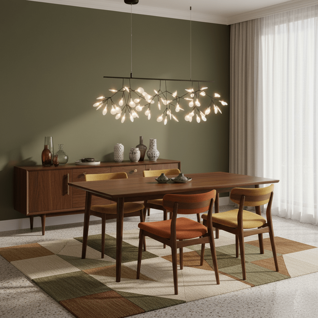 Branch-Inspired Chandelier | Multi-Head Ceiling Light