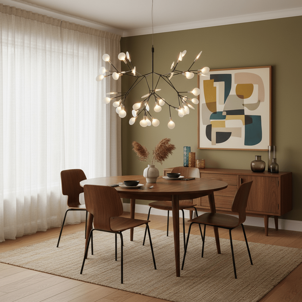 Branch-Inspired Chandelier | Multi-Head Ceiling Light