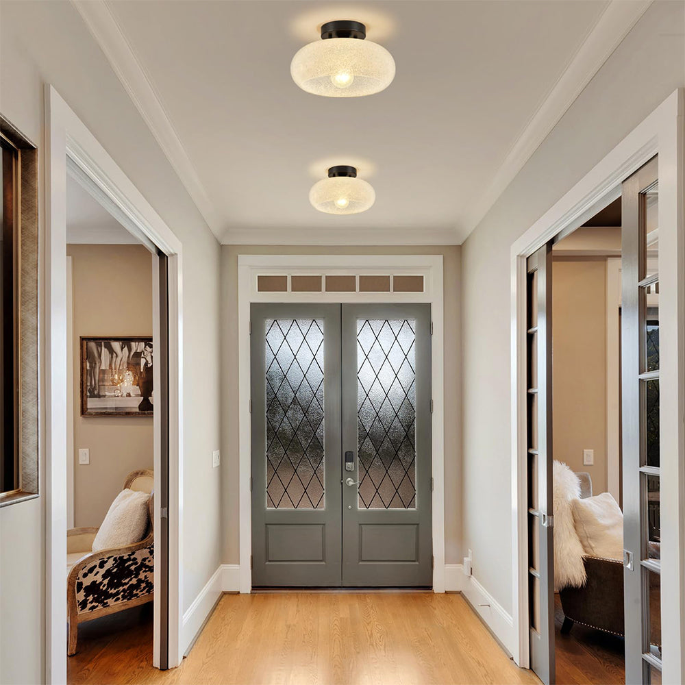 Ceiling Light | Modern Round Semi Flush Fixture