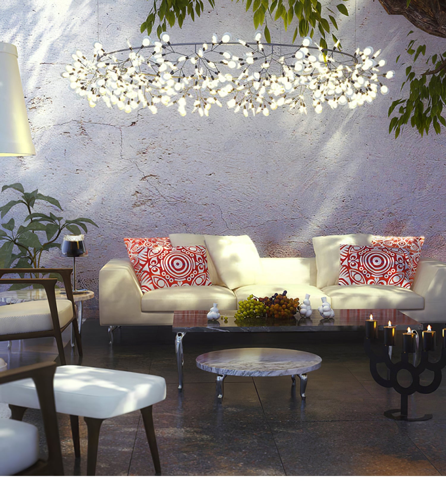 Branch-Inspired Chandelier | Multi-Head Ceiling Light