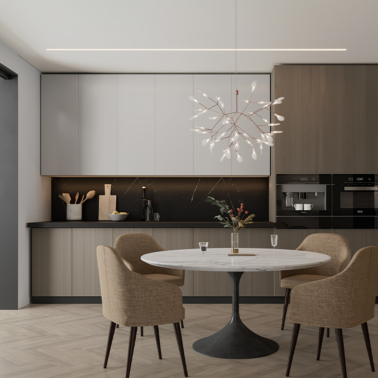 Chandelier Light Fixture | Ceiling Lamp with Multiple Heads