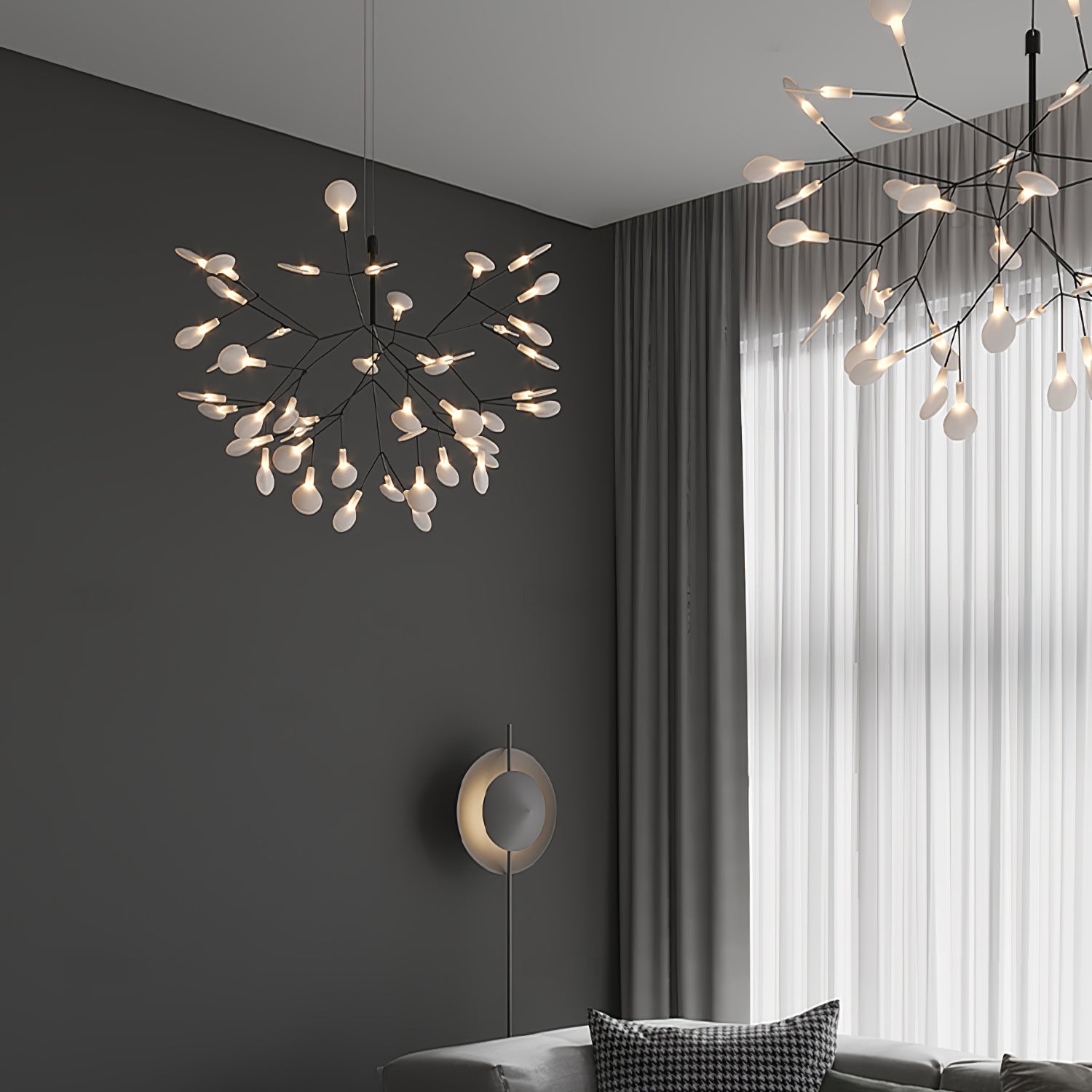 Branch-Inspired Chandelier | Multi-Head Ceiling Light