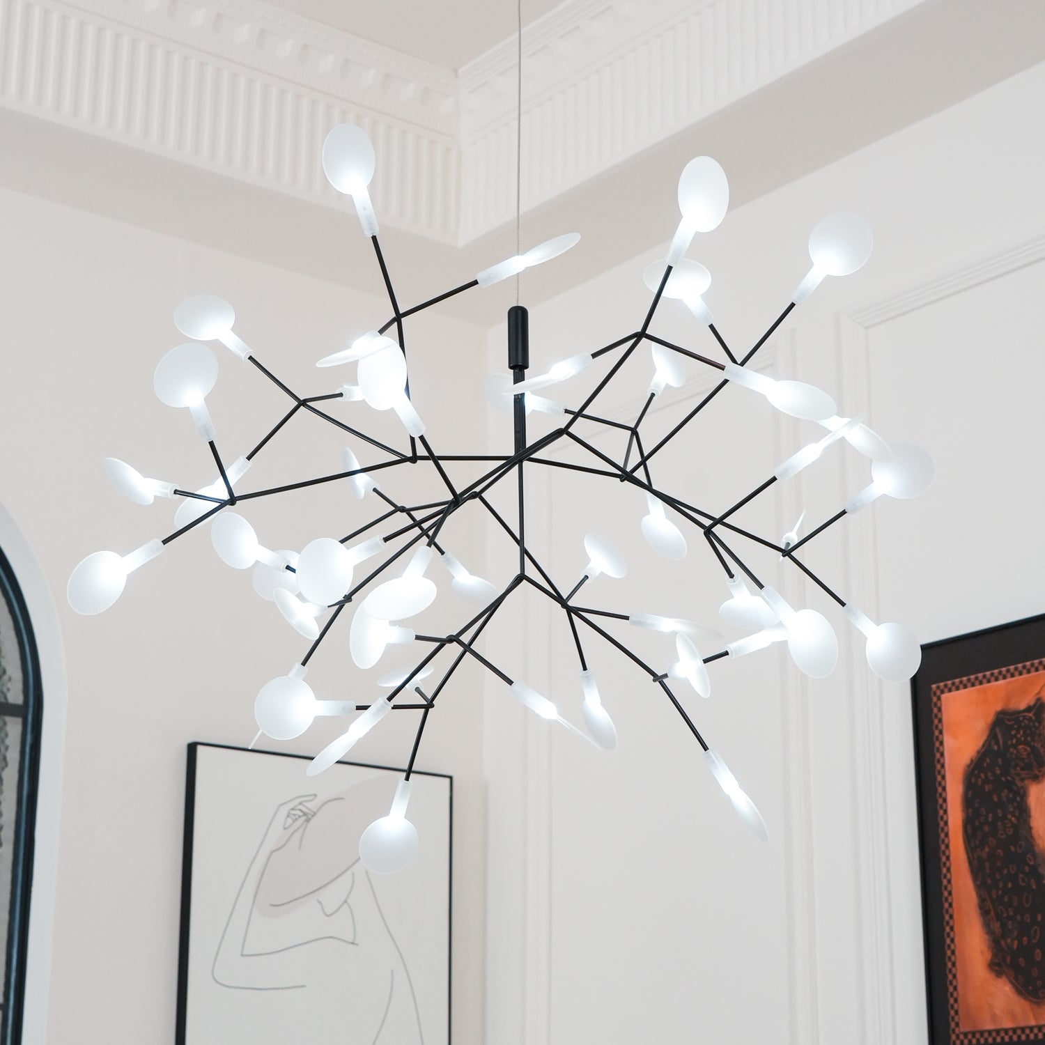 Branch-Inspired Chandelier | Multi-Head Ceiling Light