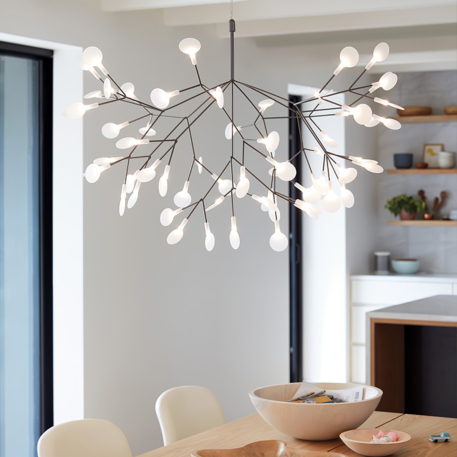 Branch-Inspired Chandelier | Multi-Head Ceiling Light