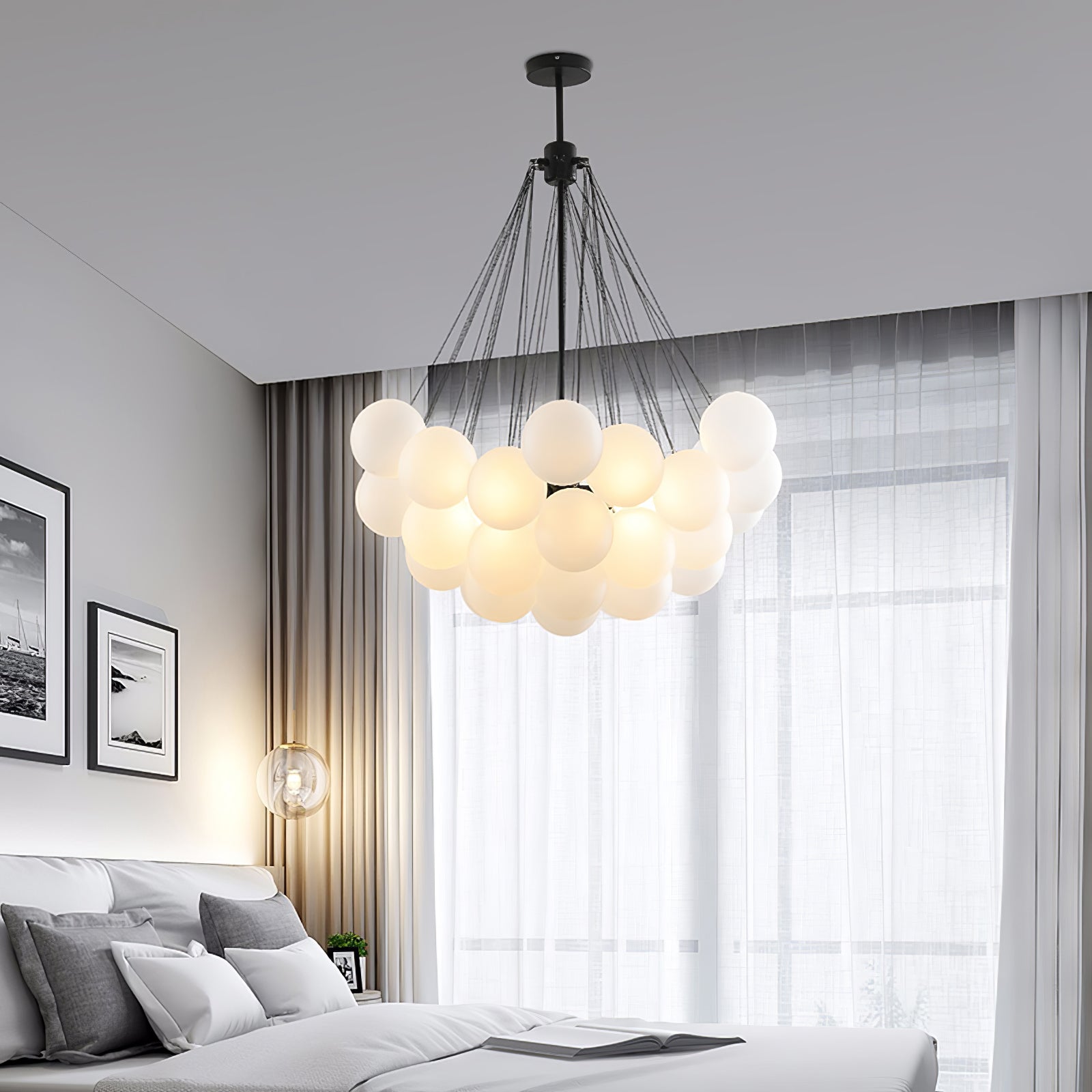 Chandelier Light | Bubble Cluster Ceiling Lamp