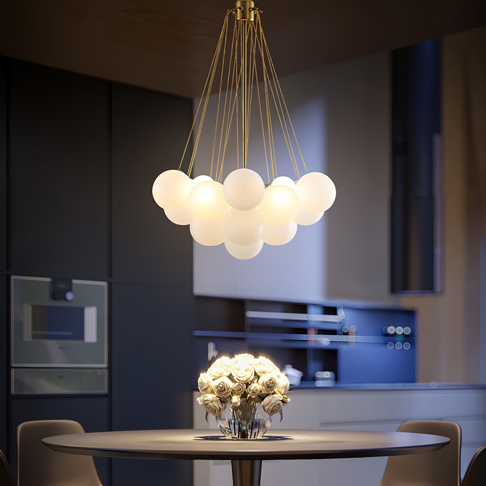 Chandelier Light | Bubble Cluster Ceiling Lamp
