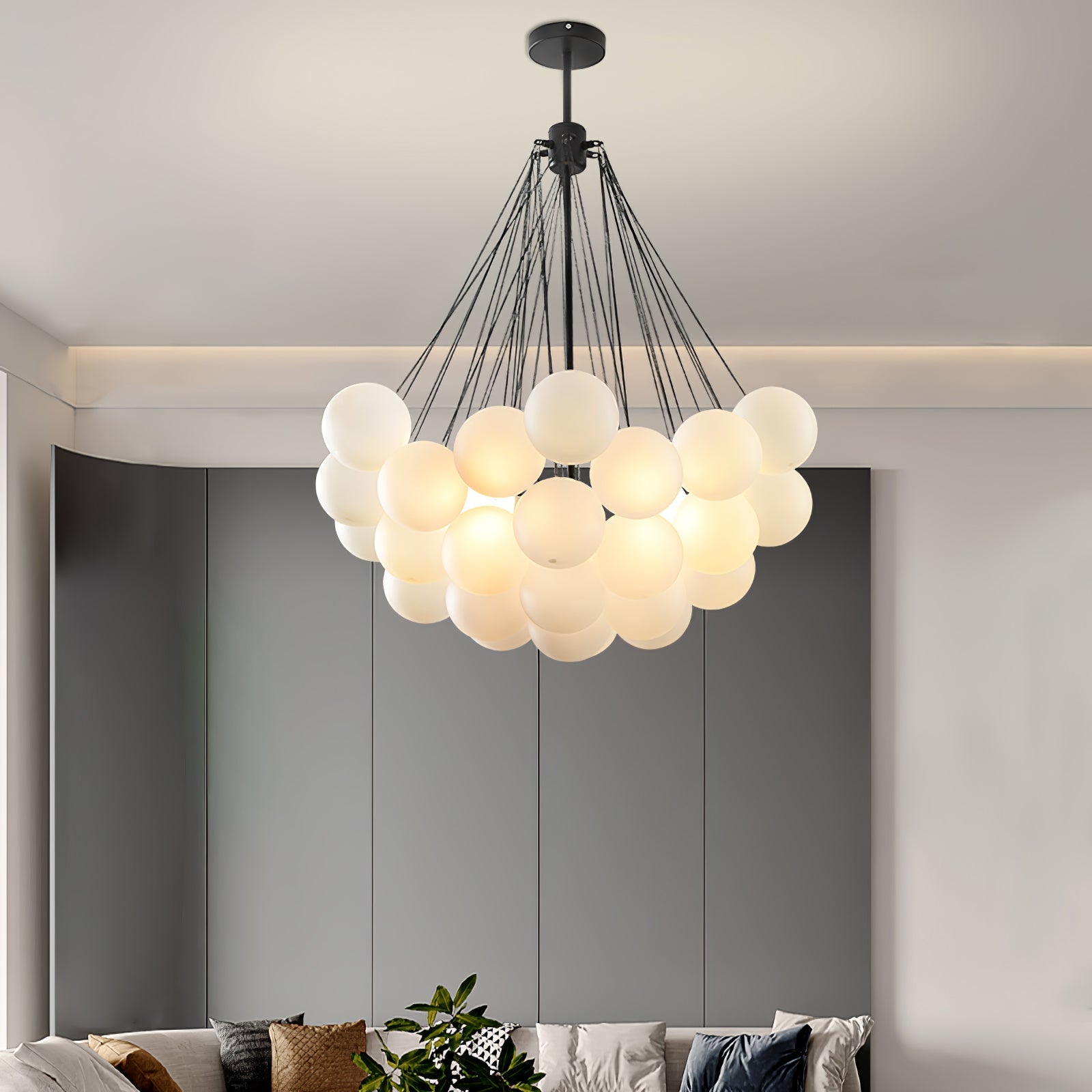 Chandelier Light | Bubble Cluster Ceiling Lamp