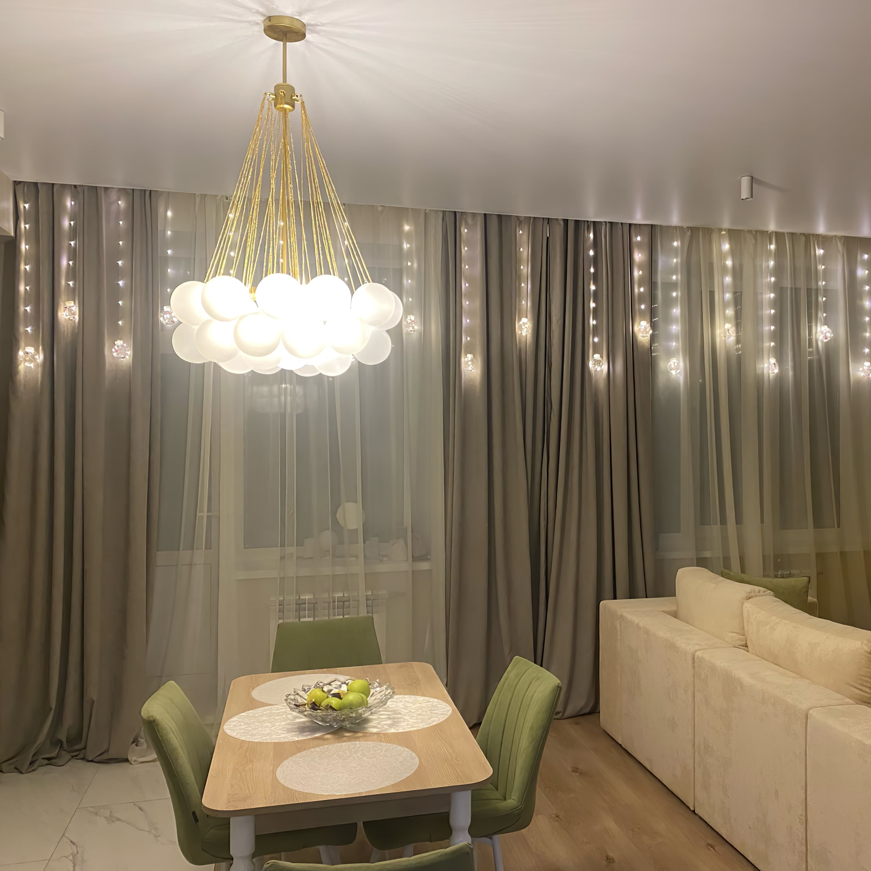 Chandelier Light | Bubble Cluster Ceiling Lamp