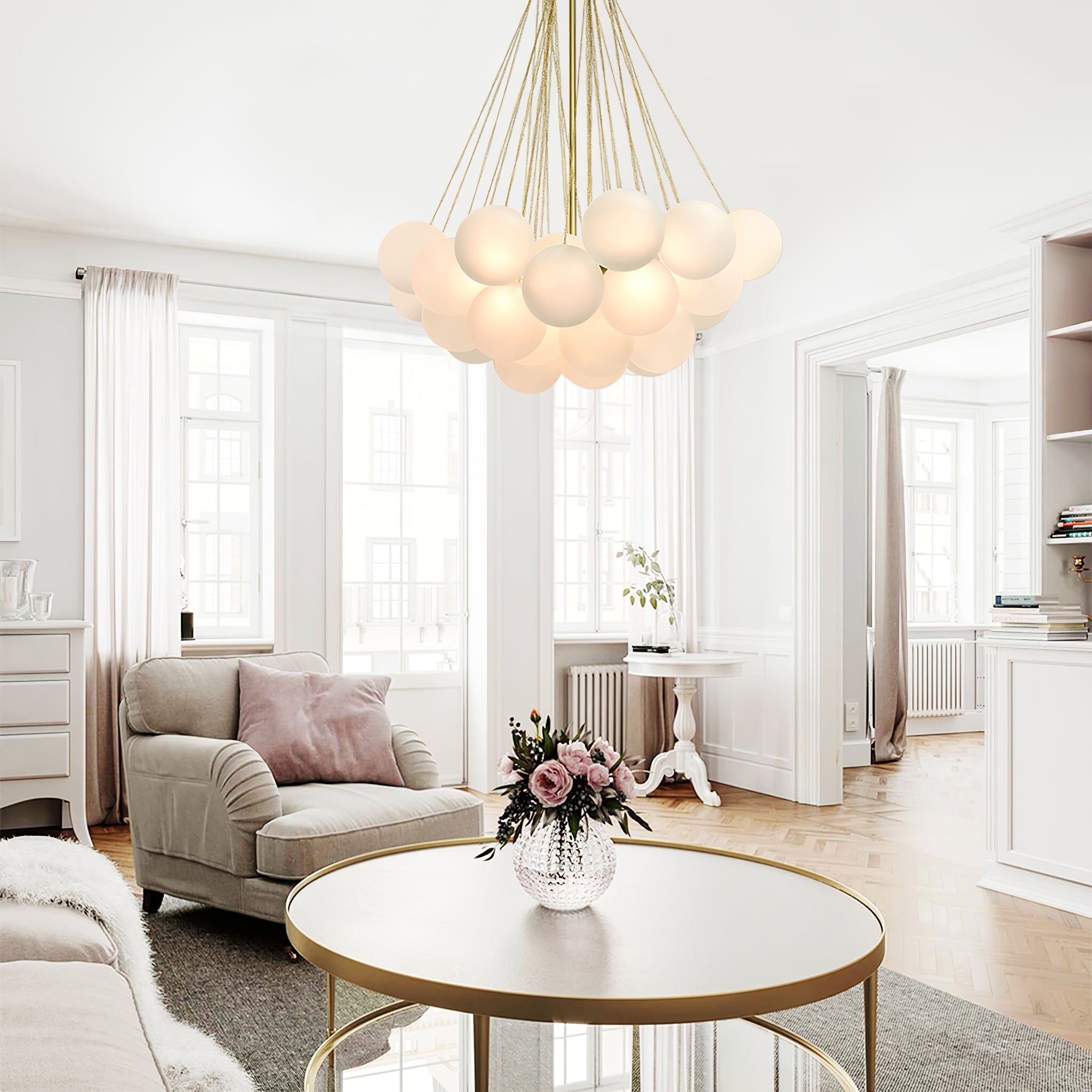 Chandelier Light | Bubble Cluster Ceiling Lamp