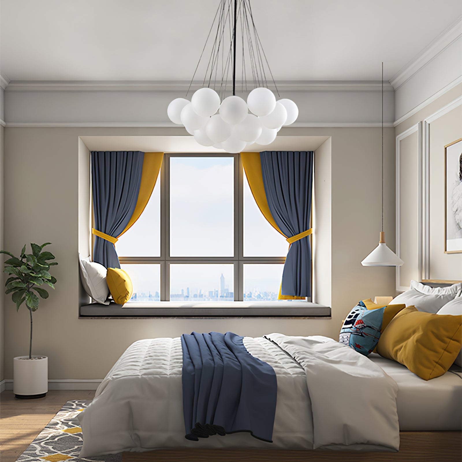 Chandelier Light | Bubble Cluster Ceiling Lamp