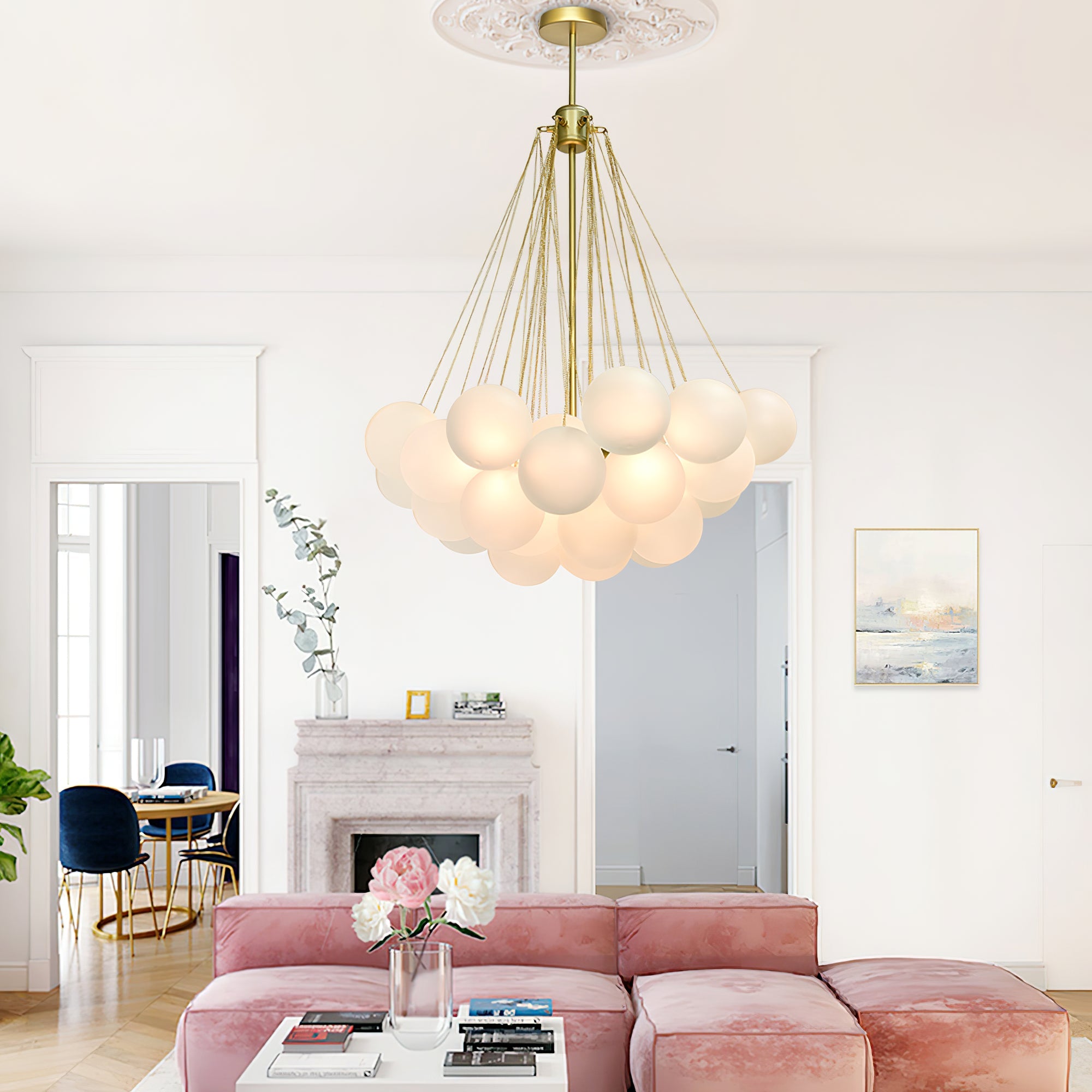 Chandelier Light | Bubble Cluster Ceiling Lamp