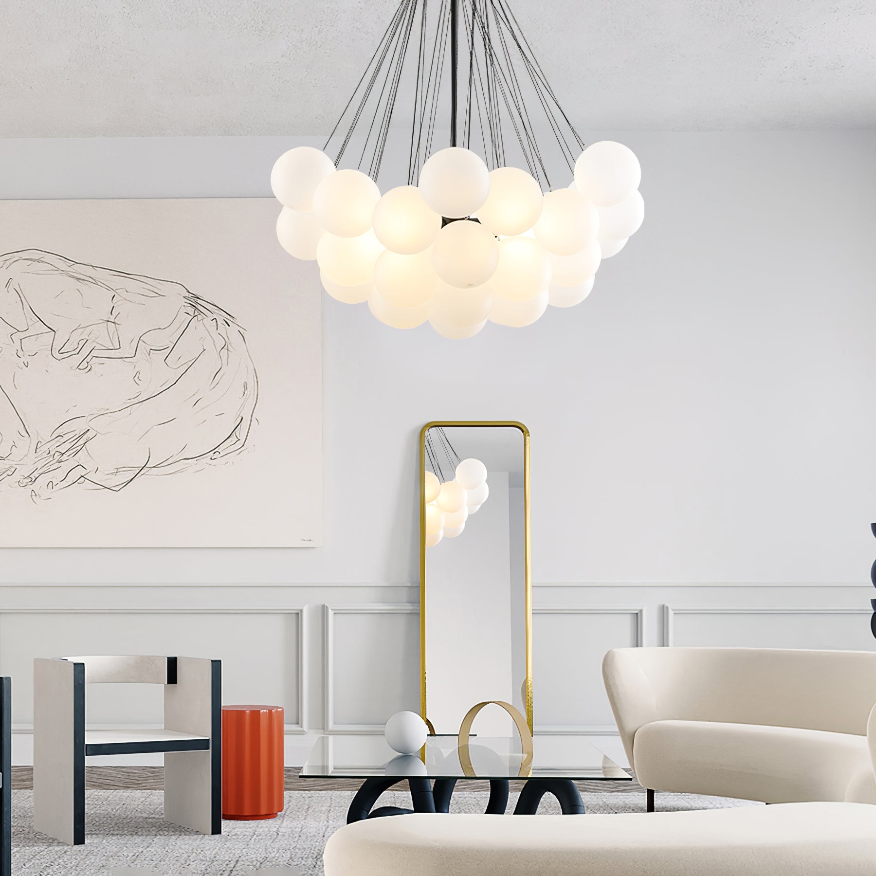 Chandelier Light | Bubble Cluster Ceiling Lamp
