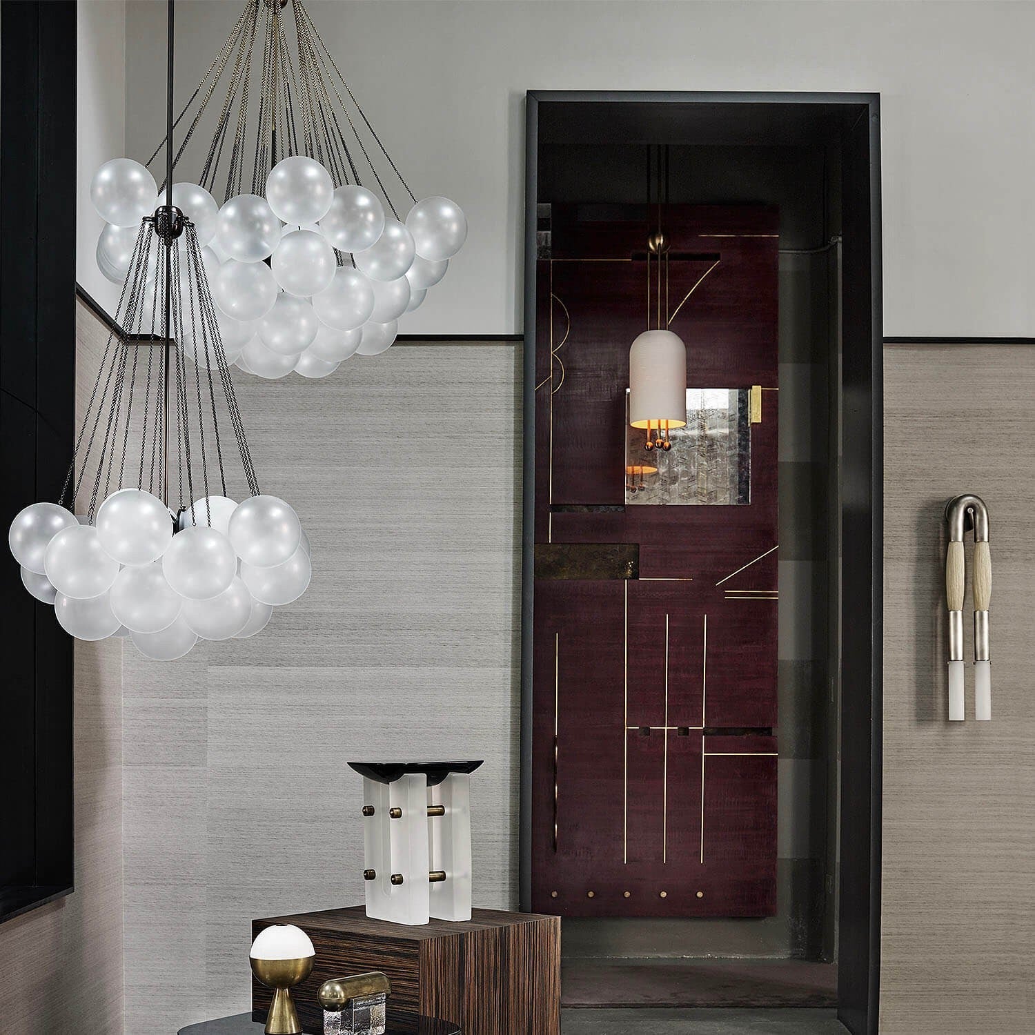 Chandelier Light | Bubble Cluster Ceiling Lamp