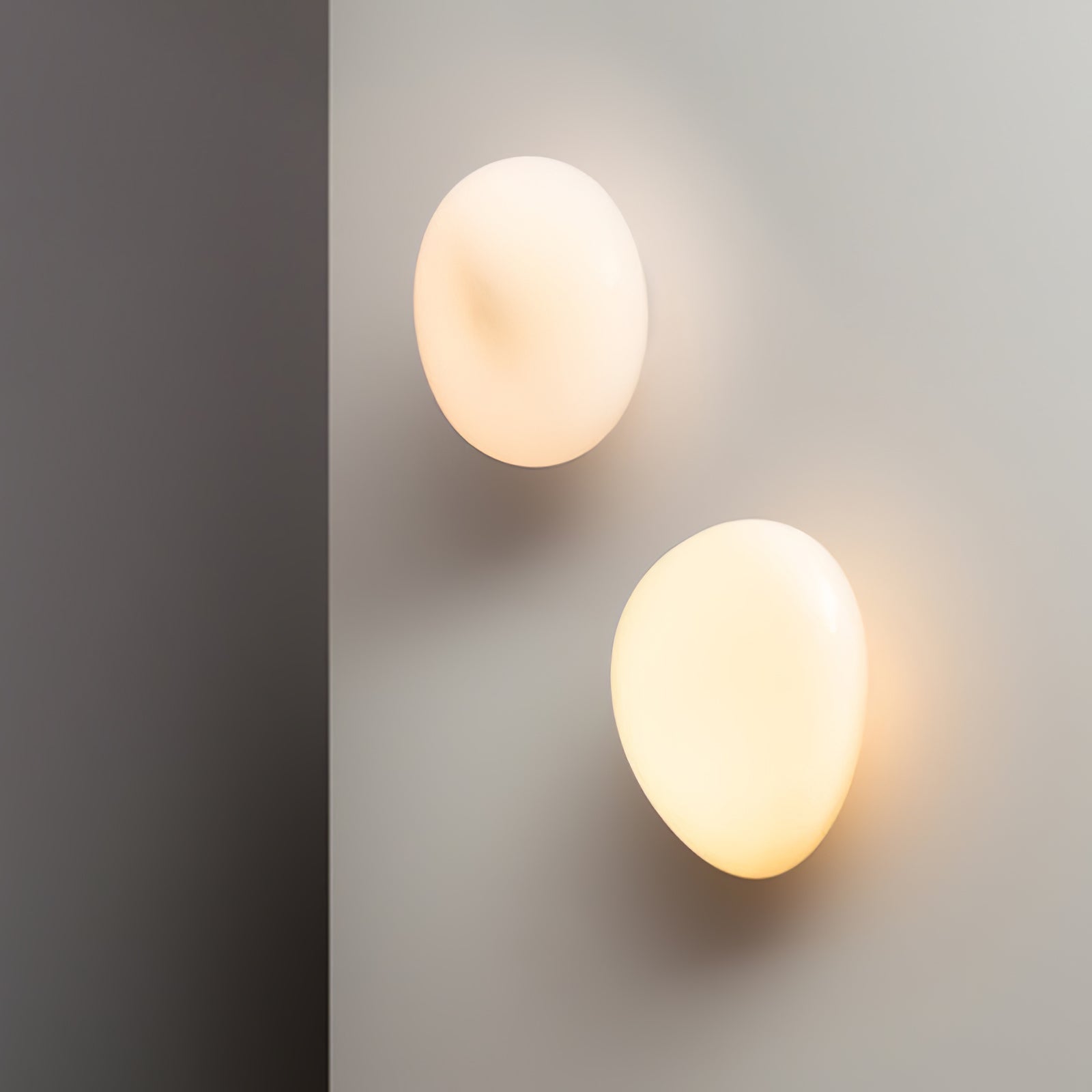 Wall Light Oval | LED Glass Fixture