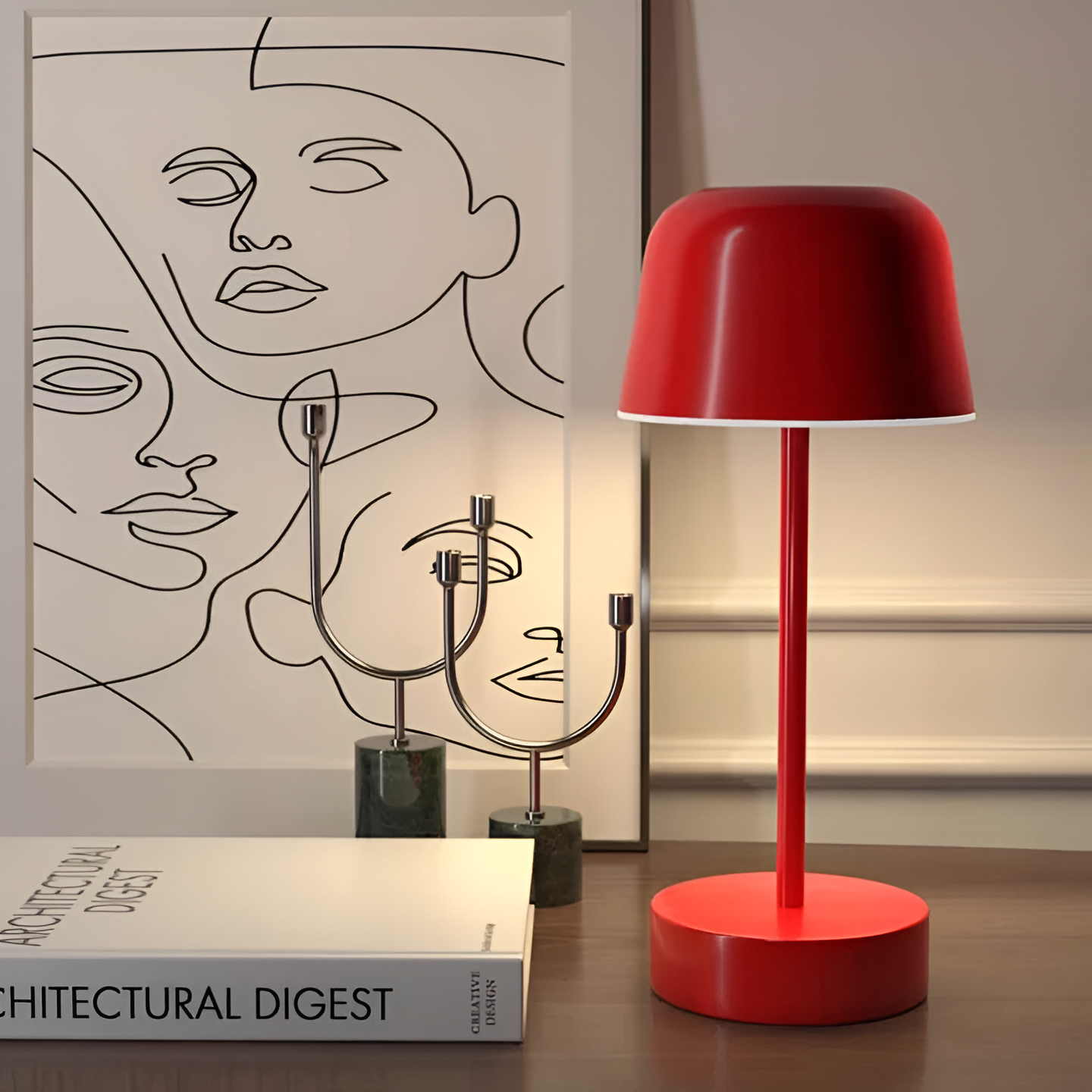 RetroBeam | Wireless Retro LED Table Lamp