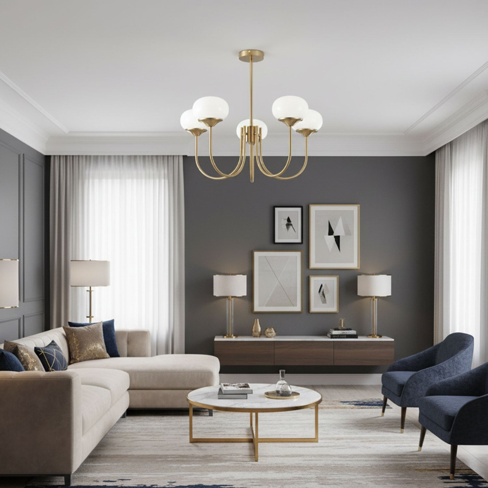 Modern Ceiling Chandelier | Fixture for Dining and Living Room