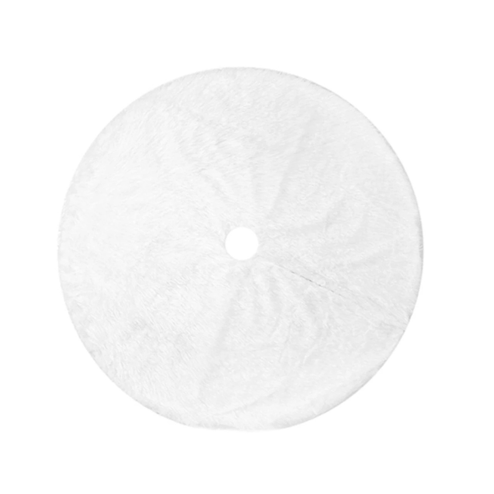 Tree Skirt Christmas | Plain White Design