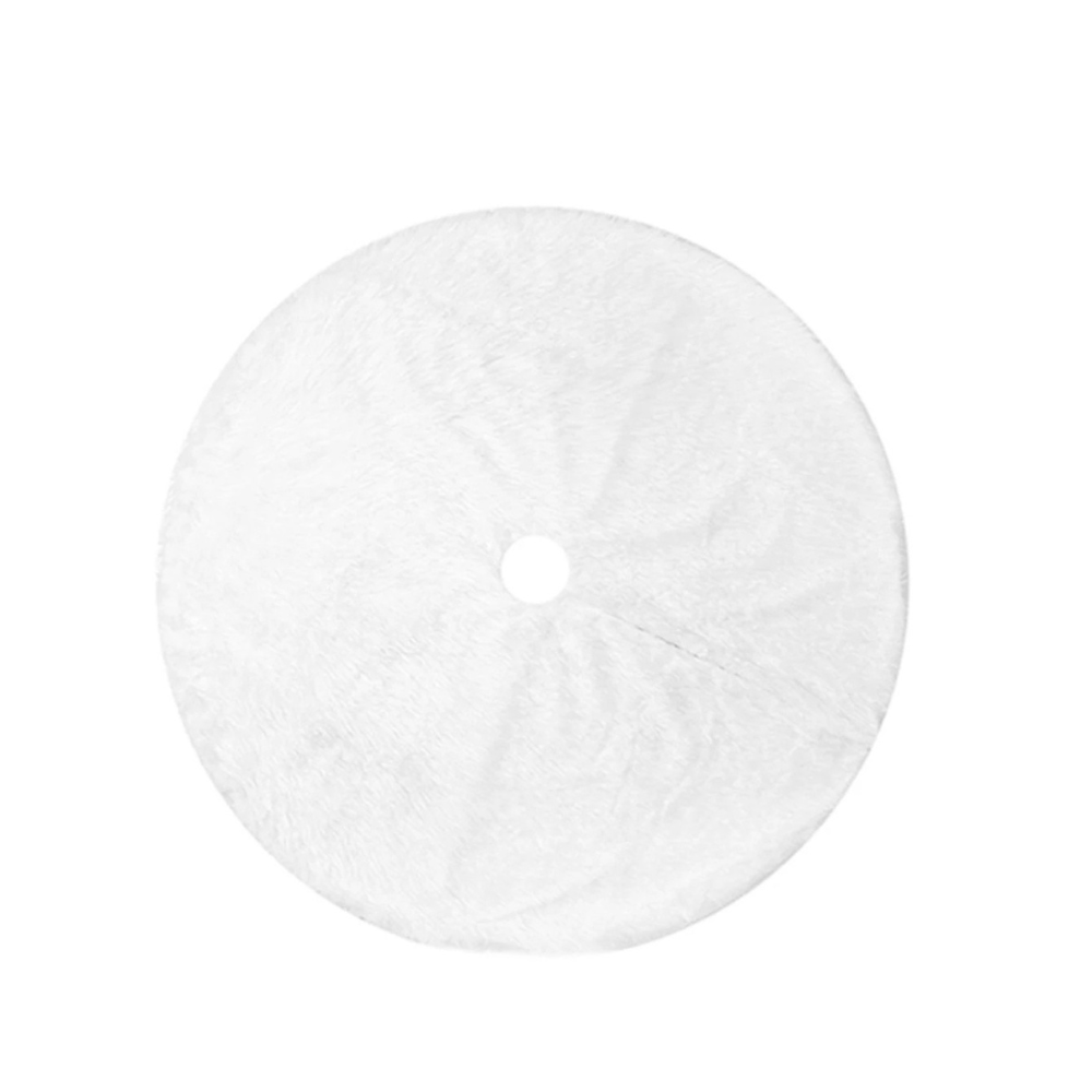 Tree Skirt Christmas | Plain White Design