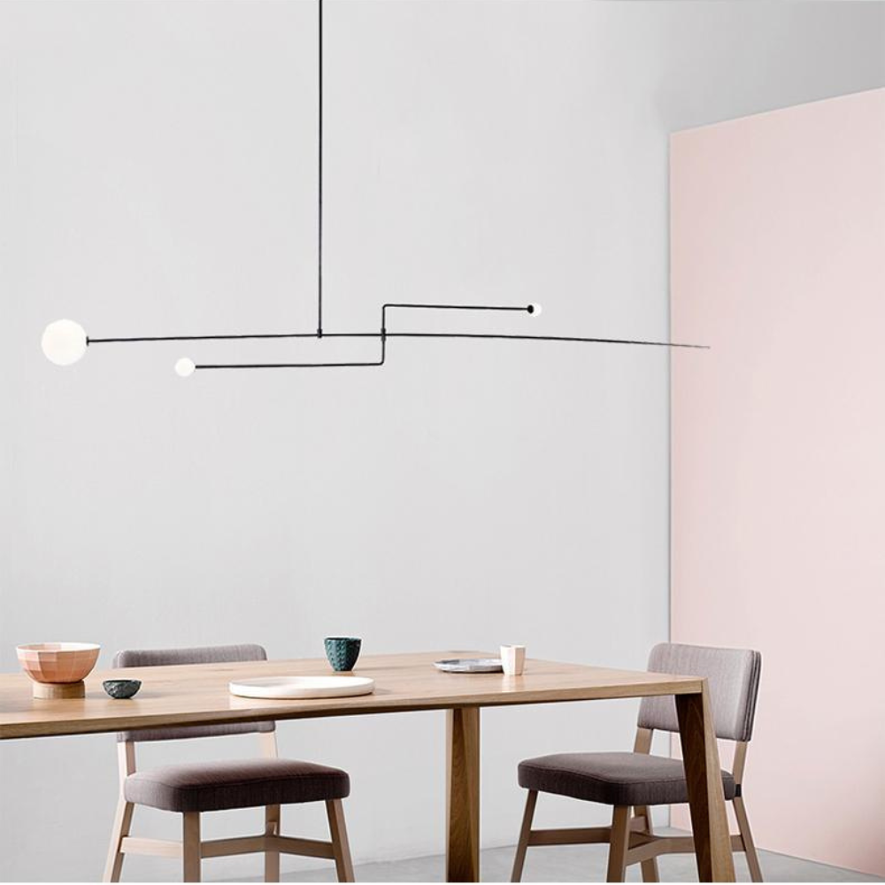 Chandelier Light | Ceiling Lamp with Mobile Arc Design