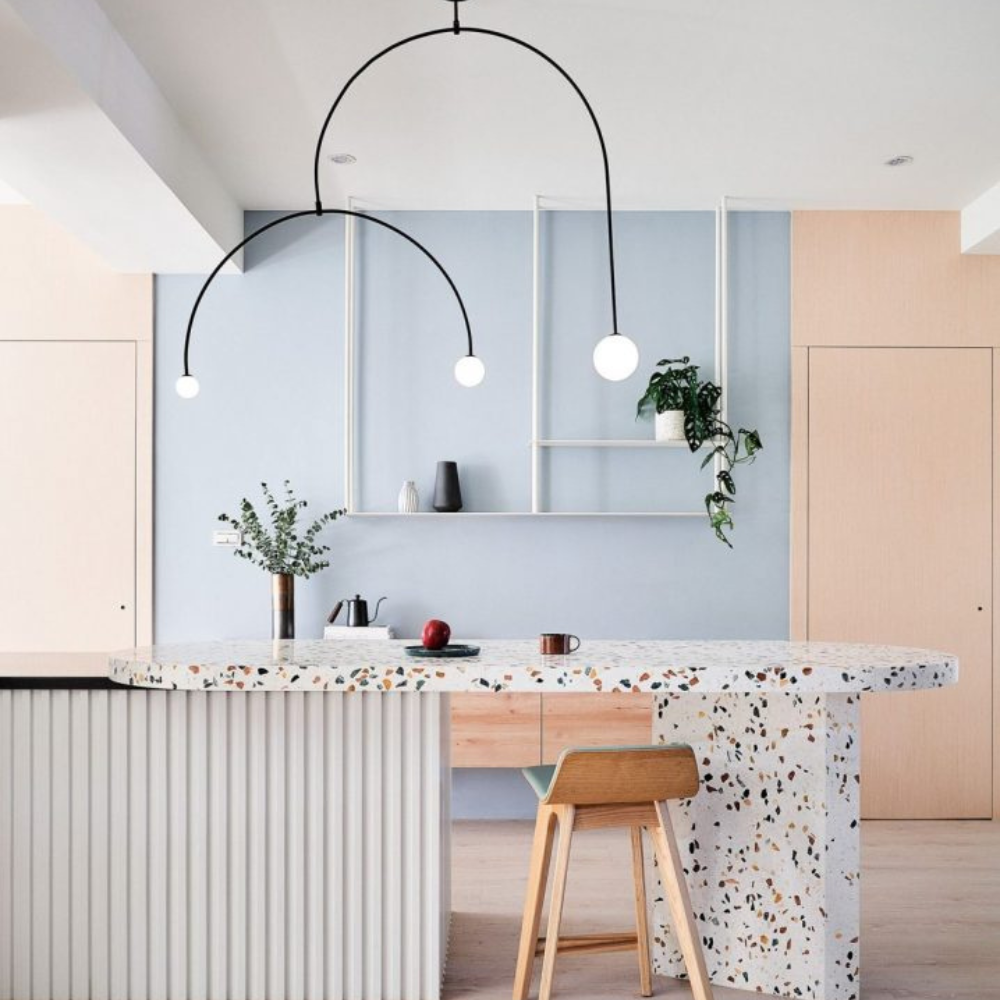 Chandelier Light | Ceiling Lamp with Mobile Arc Design