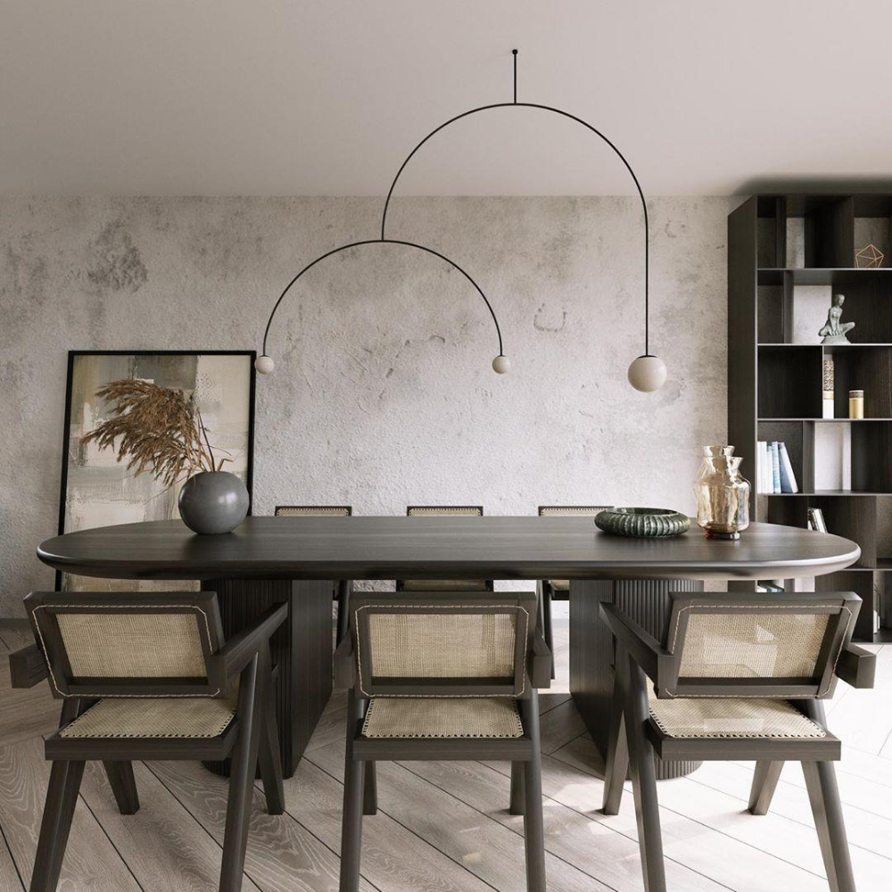 Chandelier Light | Ceiling Lamp with Mobile Arc Design