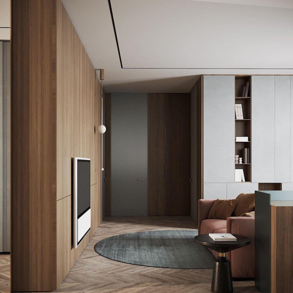 Chandelier Light | Ceiling Lamp with Mobile Arc Design