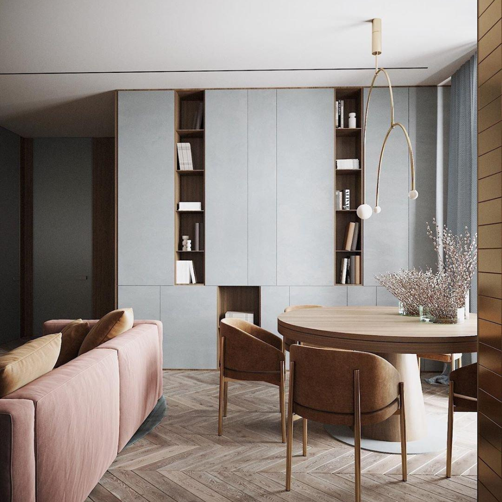 Chandelier Light | Ceiling Lamp with Mobile Arc Design