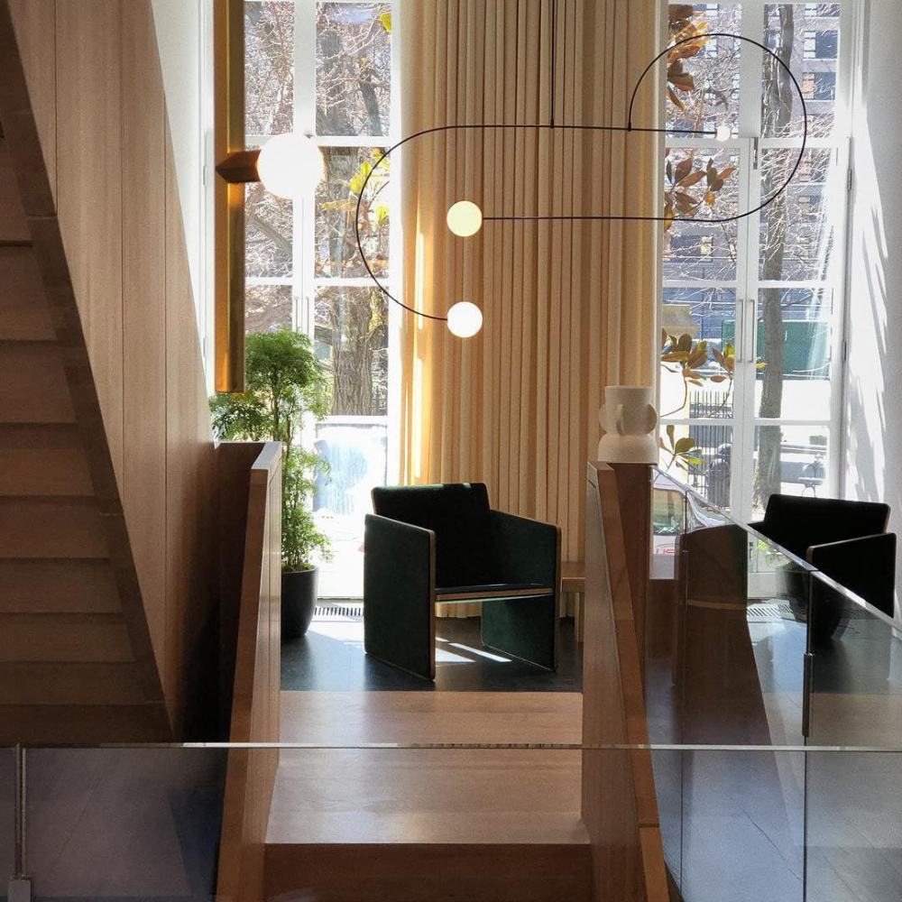 Chandelier Light | Ceiling Lamp with Mobile Arc Design