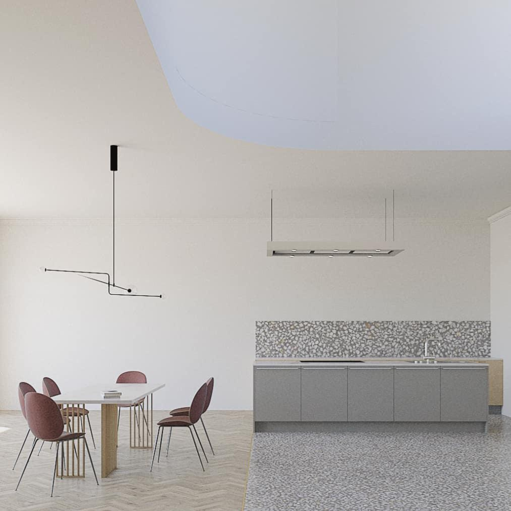 Chandelier Light | Ceiling Lamp with Mobile Arc Design