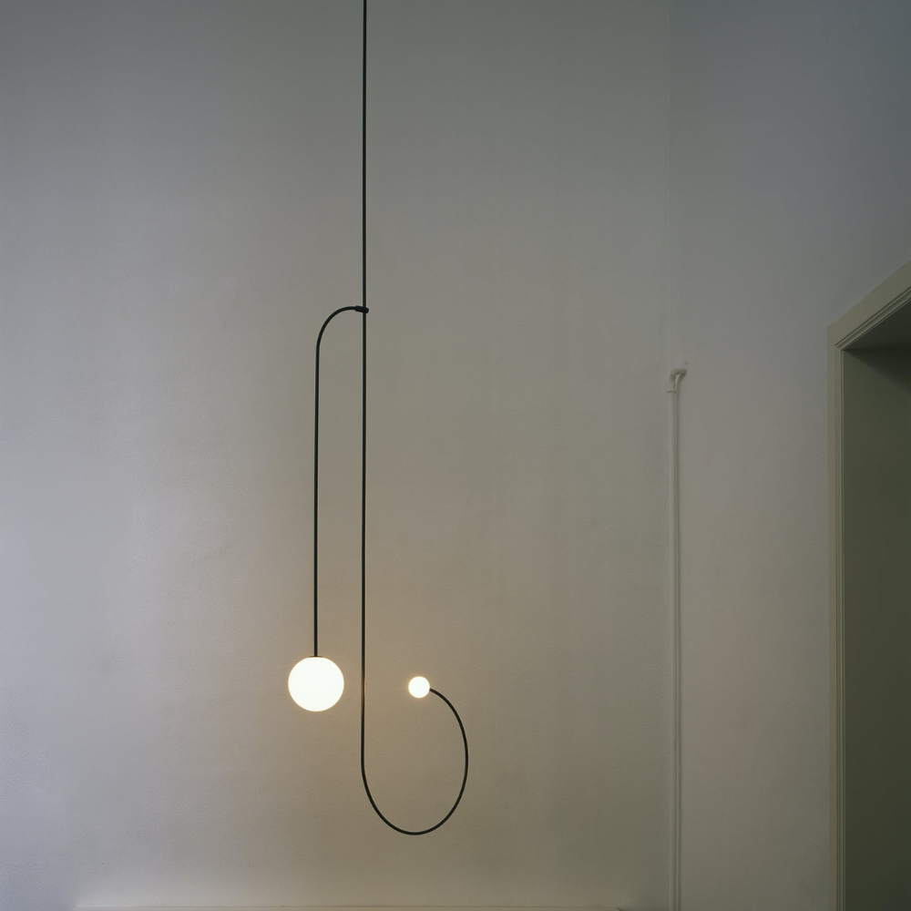 Chandelier Light | Ceiling Lamp with Mobile Arc Design