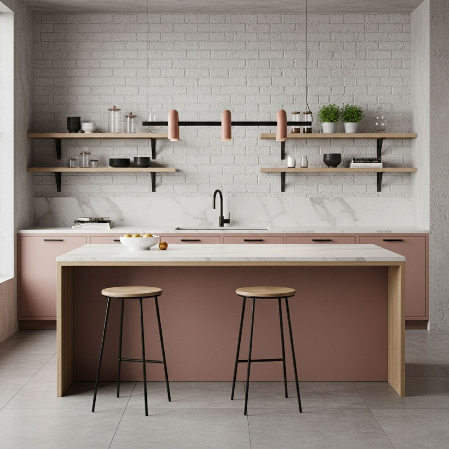 Modern Chandelier | U-Shape Ceiling Light Fixture