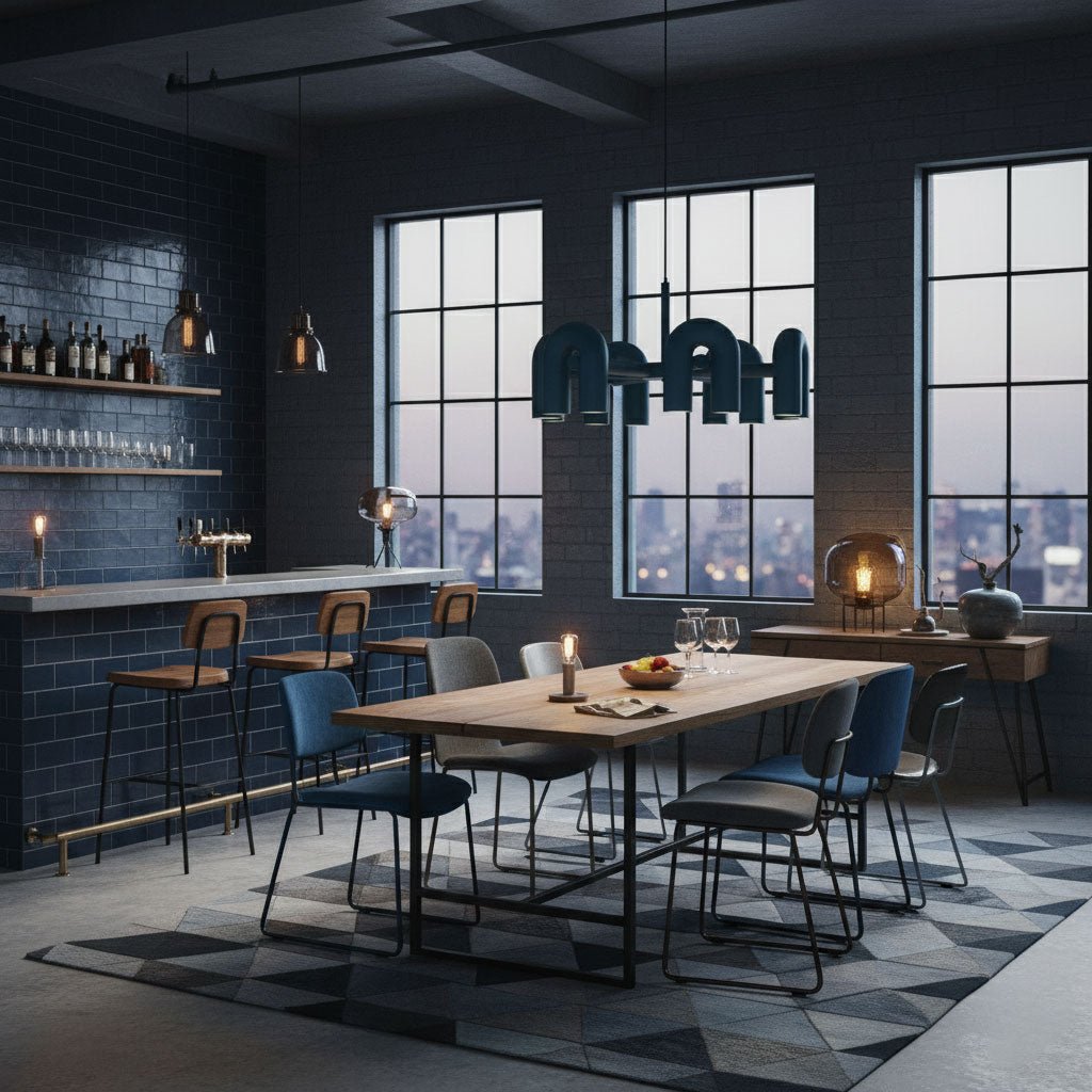 Modern Chandelier | U-Shape Ceiling Light Fixture