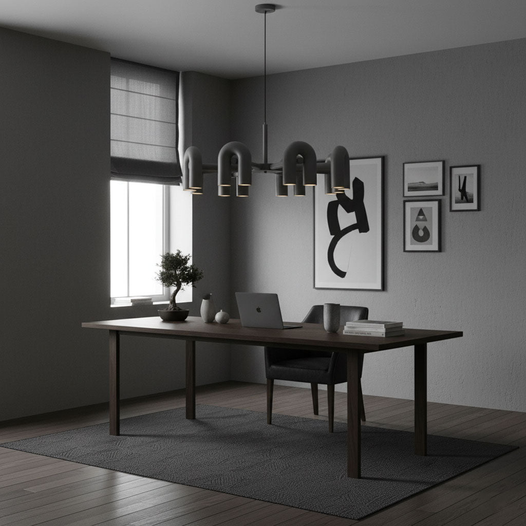 Modern Chandelier | U-Shape Ceiling Light Fixture