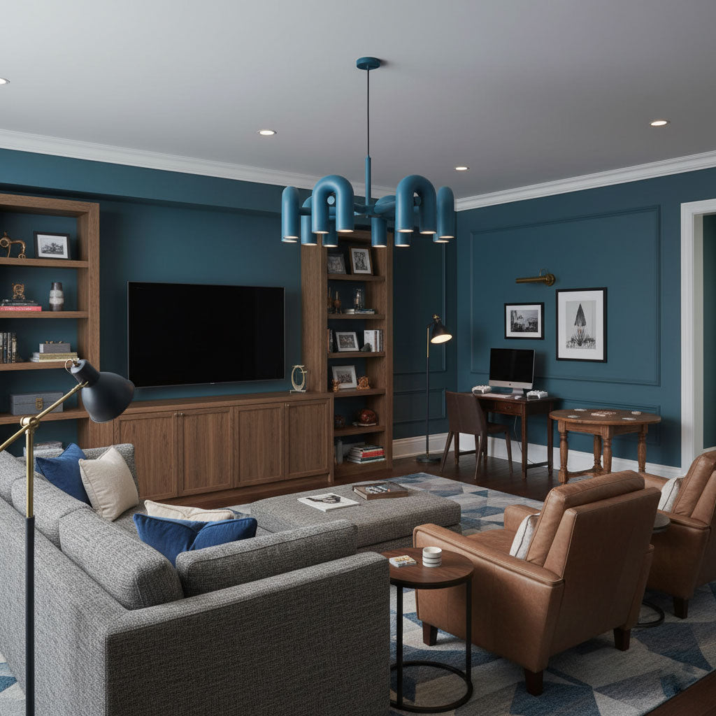 Modern Chandelier | U-Shape Ceiling Light Fixture