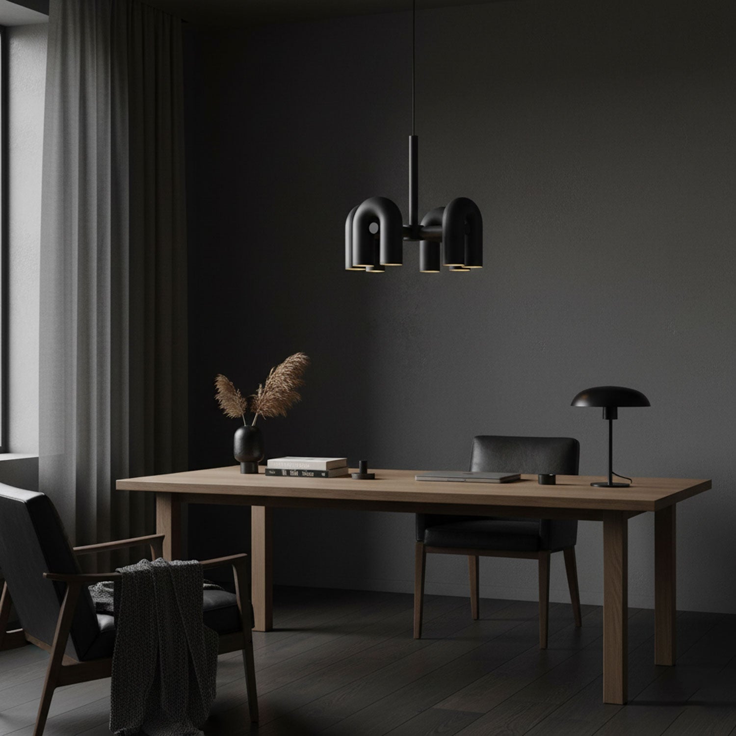 Modern Chandelier | U-Shape Ceiling Light Fixture