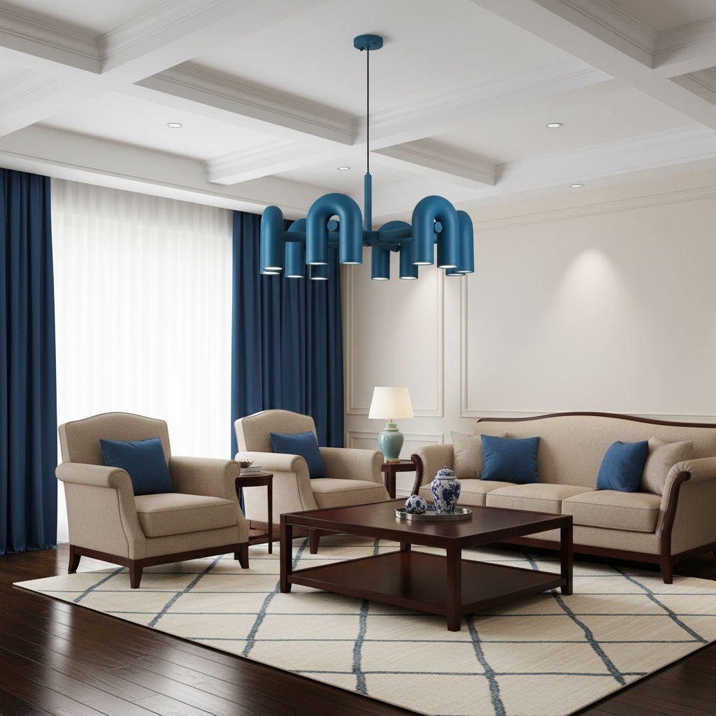 Modern Chandelier | U-Shape Ceiling Light Fixture