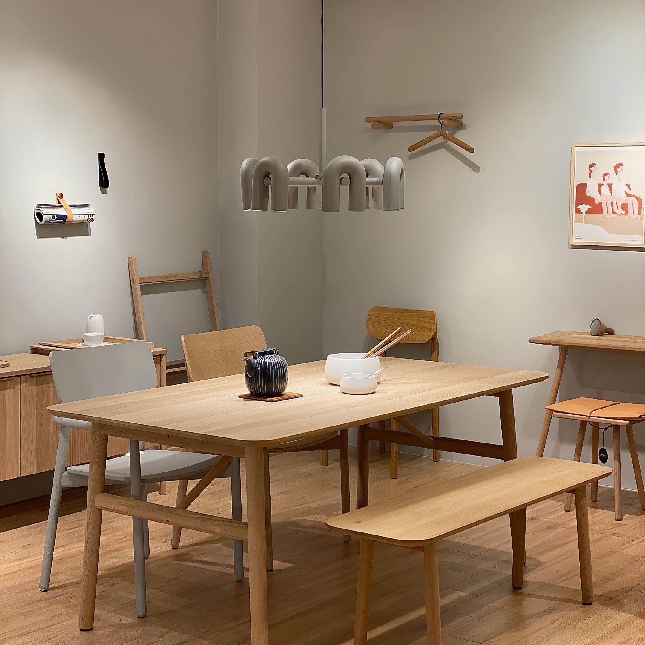 Modern Chandelier | U-Shape Ceiling Light Fixture